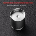 thumbnail image 4 of Titanium Small Pill Holder Keychain   Portable Pill Case  Pocket Pill Box Container Carrier to Hold Pills  Vitamins  Fish Oil  Supplements, 4 of 6