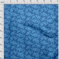 thumbnail image 4 of oneOone Georgette Viscose Medium Blue Fabric Tropical Sewing Craft Projects Fabric Prints By Yard 42 Inch Wide, 4 of 5