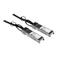 thumbnail image 1 of StarTech.com Cisco SFP-H10GB-CU3M Compatible 3m 10G SFP+ vers SFP+ Câble à Attache Directe Twinax, 10GbE SFP+ Cuivre DAC 10 Gbps Faible Consommation Module Émetteur-Récepteur Passif DAC, Cisco Firepower, ASR920 - Garantie à Vie (SFPCMM3M) - Câble à Attache Directe - SFP+ vers SFP+ - 10 Pi - twinaxial - pour P/N : ET10GSFP, PEX, 1 of 3