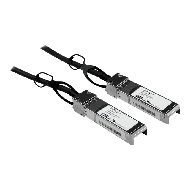 StarTech.com Cisco SFP-H10GB-CU3M Compatible 3m 10G SFP+ vers SFP+ Câble à Attache Directe Twinax, 10GbE SFP+ Cuivre DAC 10 Gbps Faible Consommation Module Émetteur-Récepteur Passif DAC, Cisco Firepower, ASR920 - Garantie à Vie (SFPCMM3M) - Câble à Attache Directe - SFP+ vers SFP+ - 10 Pi - twinaxial - pour P/N : ET10GSFP, PEX