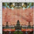 thumbnail image 1 of Soimoi Satin Silk Fabric Peacock Panel Print Sewing Fabric Yard 42 Inch Wide, 1 of 3