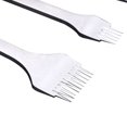 thumbnail image 3 of DIY Leather Tools Set Stainless Steel 2/5/10 chisel chisel leather Prong Flat Leather Chisel Hole Piercing Punching Tool Kit, 3 of 9