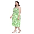 thumbnail image 3 of Oussum Robe Tube Courte pour Femmes Sans Manches, Robes d'Été, Vert, 3 of 7