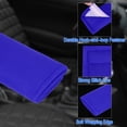 thumbnail image 3 of Unique Bargains 4pcs Universal Seat Belt Cover Shoulder Pad Strap Protector for Car Blue, 3 of 7