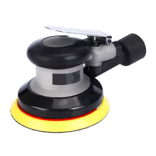 5 inch air Sander Vacuum Air Random Orbital Sander with sander paper setPneumatic Sander Air Sanding Machine Pneumatic Tools ,High Dust Collection Efficiency