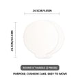 thumbnail image 1 of EGNMCR Reusable Birthday Cake Spacer Cake Bottom Household Round Mop Pad baking tool, 1 of 2