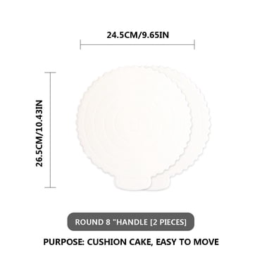 Leutsin Reusable Birthday Cake Spacer Cake Bottom Holder Household Round Mop Pad