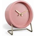 thumbnail image 1 of 4Pack Kiera Grace 6 Inch Pink Clock Table Clocks Battery Operated, 1 of 4