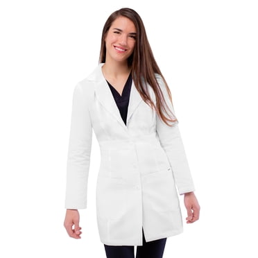 "Adar Universal Lab Coats For Women - Belted 33"" Lab Coat"