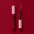 thumbnail image 2 of NYX PROFESSIONAL MAKEUP, Lip Lingerie XXL Matte Liquid Lipstick, Vegan Formula - TURN ON (Peach Nude), 2 of 4