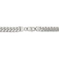 thumbnail image 3 of Sterling Silver 7.8mm Polished Domed Curb Chain (Weight: 88.2 Grams, Length: 26 Inches), 3 of 4