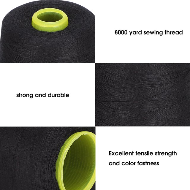 Machine à Coudre en Polyester de Haute Qualité 8000 Yards Accessoires de Couture Domestiques