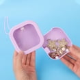 thumbnail image 1 of Lksixu Jewelry Box Portable Travel Push Box Hair Jewelry Cosmetics Storage Box Storage Bins Organizers and Storage, 1 of 2