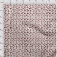 thumbnail image 4 of oneOone Viscose Chiffon Red Fabric Florals Sewing Craft Projects Fabric Prints By Yard 42 Inch Wide, 4 of 4