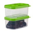 thumbnail image 4 of Rubbermaid LunchBlox Side Container, Green, Pack of 2, 4 of 4