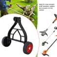 thumbnail image 3 of String Trimmer Wheel Attachment, Lightweight Metal Adjustable Grass Trimmer Support Wheel  for Garden, 3 of 7