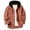 Orange#plaid hoodies for men, variant on aohooy Buffalo Plaid Flannel Mens Shirts Fall Jackets Long Sleeve Button Down Hoodie Lightweight Casual Shirts Coat Outerwear Orange,XXL