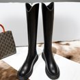 thumbnail image 4 of Styesk Boots for Women Winter Thick Bottom Boots Female Boots But Knee Thin Within The High Boots Water Proof Boots Round Toe Rider Boots Work Boots for Women, 4 of 7