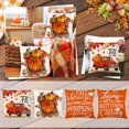 thumbnail image 2 of LNGOOR Thanksgiving Decorations Thanksgiving Fall Home Sofa Cover Decor Cushion Pillowcase Home Decor, 2 of 9