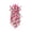 - [Rose Vif] / Feuilles de lys artificielles, variante sur Guirlande Florale Artificielle Suspendue - Décoration Murale en Soie et Plastique, Faux Lys pour Mariages et Événements, Violet, JKODE