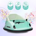 thumbnail image 2 of EDTara 12V Electric Ride On Bumper Car for Toddlers, Remote Control, LED Lights, 360 Degree Spin, Battery Display, Music, Perfect Toy Gift, 2 of 7