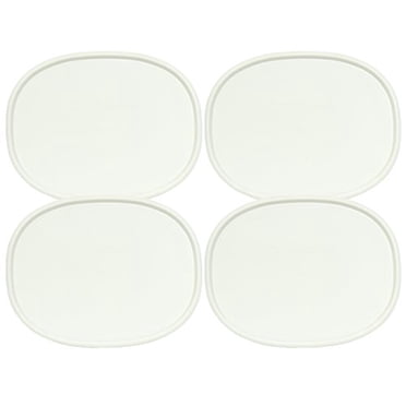 CorningWare F-2-PC Oval French White 2.5-qt or 1.5-qt Lid (4 Pack)