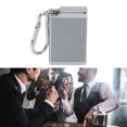 thumbnail image 4 of Mini  Tray, Convenient Portable Easy Using Modern Zinc Alloy Delicate Ashtray  For Office Black,Silver,Gold,Blue,Red,Green, 4 of 8