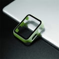 thumbnail image 3 of ALMNVO Compatible with Apple Watch Case 45mm 41mm 44mm 40mm 42mm 38mm,Full Coverage Hard PC Bumper with Tempered Glass Screen Protector Cover Accessories for iWatch SE Series 7 6 5 4 3 2 1, 3 of 6