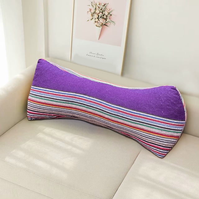 Big Savings! All Cotton Buckwheat Shells Cervical Pillow, Diamond Shaped Lumbar Support Pillow, Adult Nap Pillow, Buckwheat Shell Neck and Back Pillow for Comfort