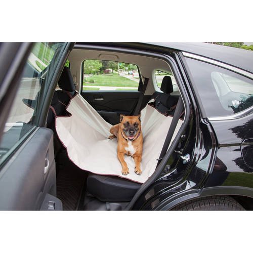 IRIS USA Animal Hammock Seat Cover, Tan
