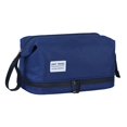 thumbnail image 3 of HILABEE Large Makeup Bag Beauty Case Cosmetic Organizer for Vacation Camping Concert Blue, 3 of 9