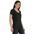 thumbnail image 2 of Inkmeso Inkmeso Womens Scoop-Neck T-shirt Short Sleeve Summer Basic Tee, 2 of 7