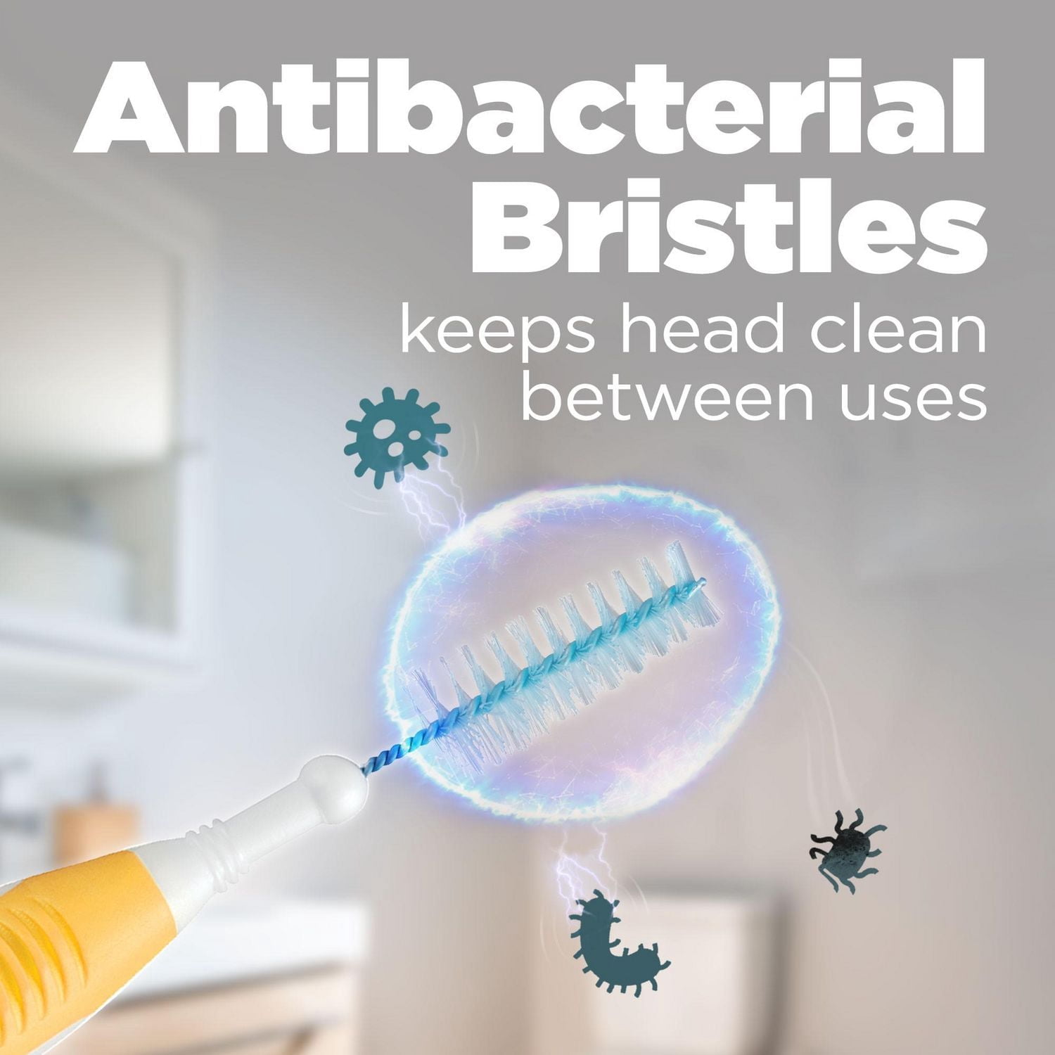 GUM® Proxabrush® Interdental Cleaning Brushes, Moderate, Remove up to 25% more plaque, 8 Count