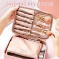 thumbnail image 3 of OUNONA 1Set Durable Pink Personal Care Cosmetic Bag for Storage Travel and Daily Use, 3 of 8