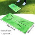 thumbnail image 5 of Golf Putting Training Mat Golf Putting Mat 30x60cm Mini Golf Practice Mat for Sensing and Hitting Swing Portable Practice Lawn Mats Mats Outdoor Use in Home Offices, 5 of 5