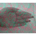 thumbnail image 5 of oneOone Viscose Chiffon Red Fabric Block Fabric For Sewing Printed Craft Fabric By The Yard 42 Inch Wide-3F, 5 of 5