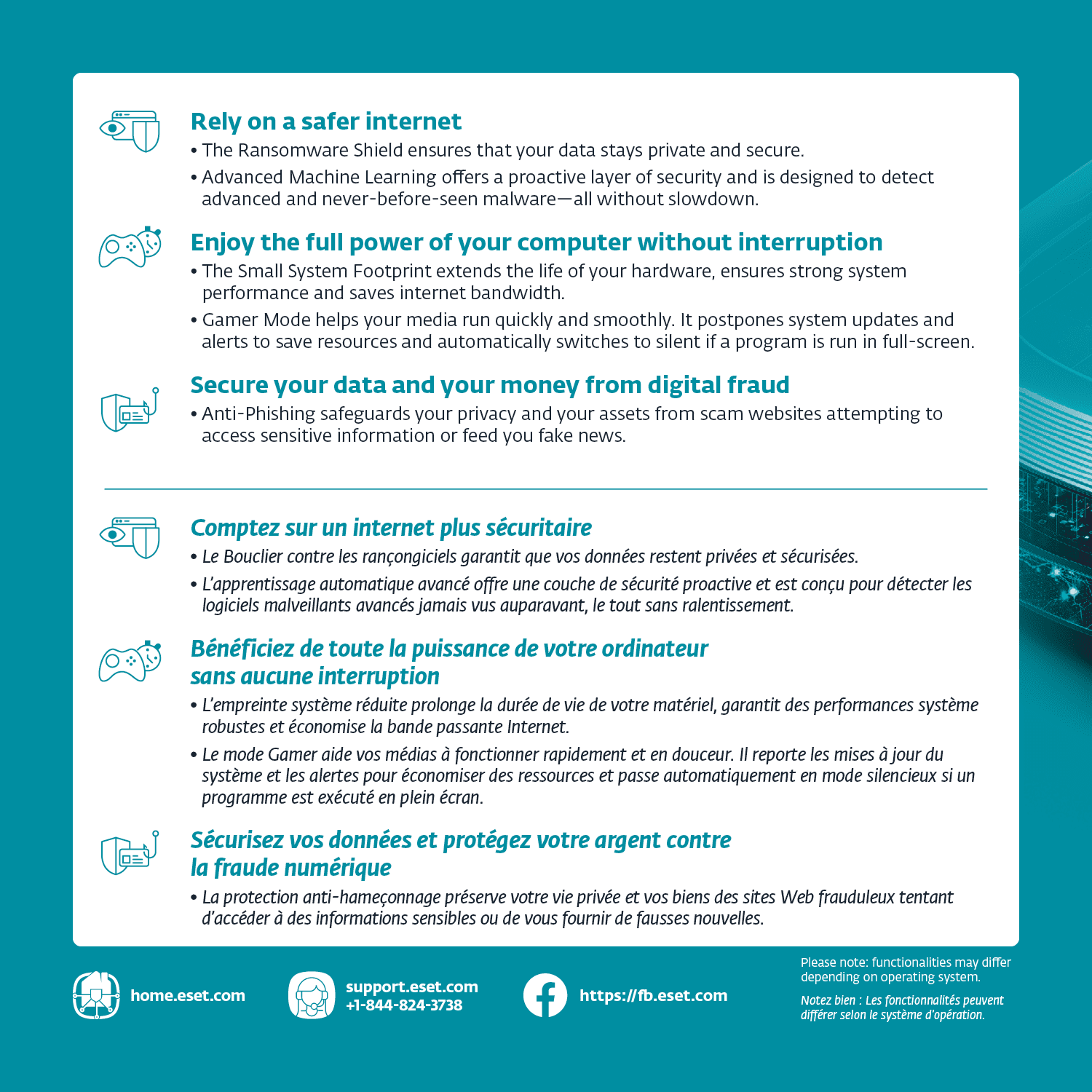 ESET NOD32 Antivirus - 1 Device, 2 Year [Code Electronique]