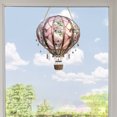thumbnail image 3 of Glitter Garland Beads Stain Glass Window Panel Chandelier Decorations for Fireplace Strong And Stretchy String .5 Large Craft Large Stain Glass Window Rose Chandelier, 3 of 3