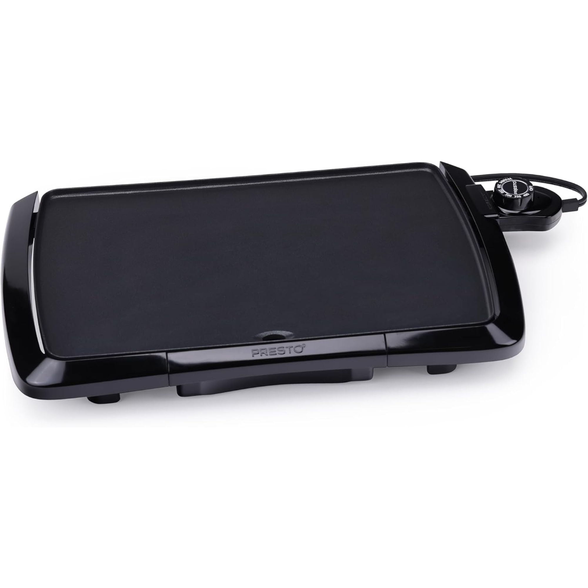 Presto Cool-Touch Electric Griddle, 10.5" x 16" Ceramic Nonstick Flat Top Grill