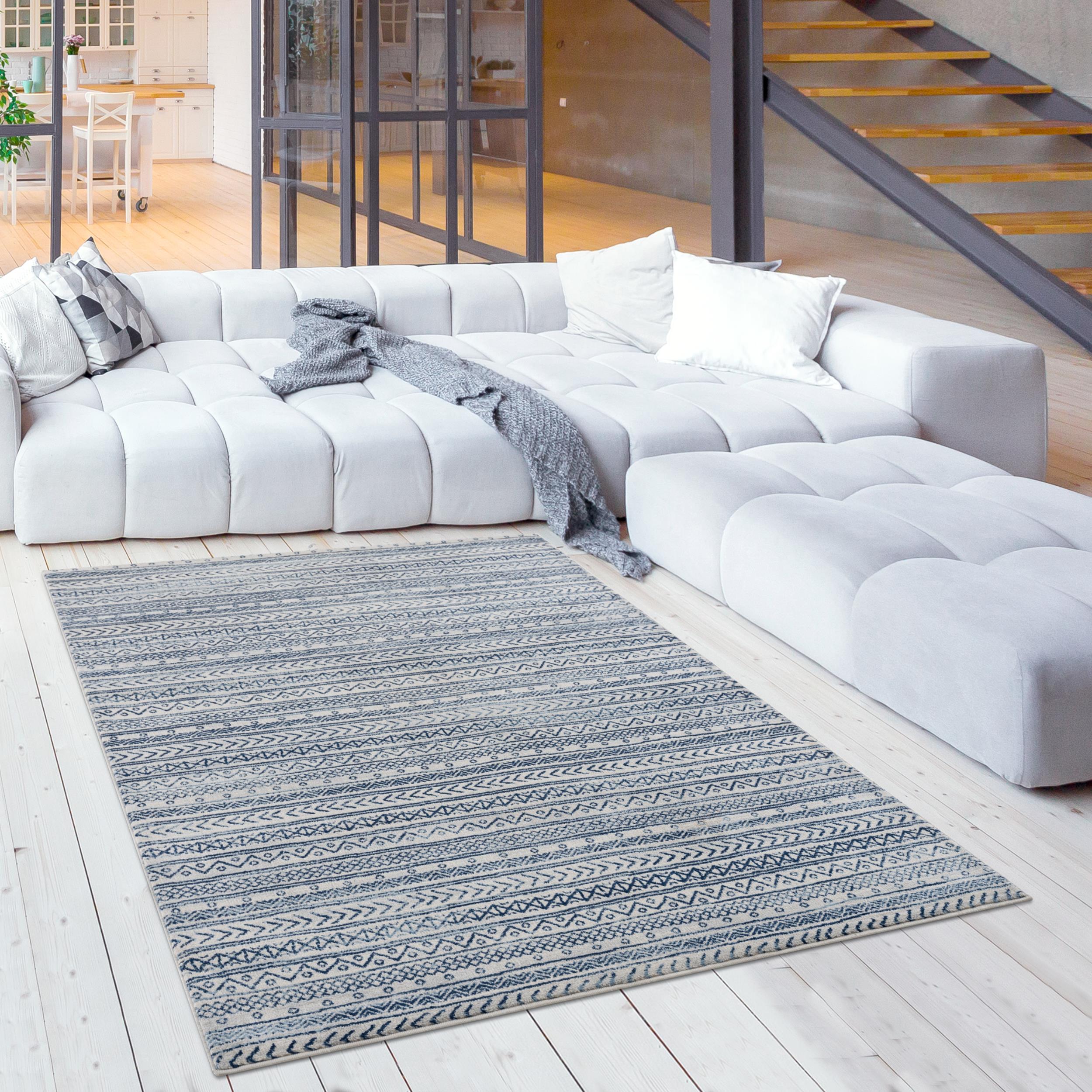 Rug Branch Havana Collection Tapis traditionnel en détresse.