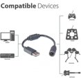 thumbnail image 4 of 2pcs Wired Controller Usb Breakaway Cable For Microsoft Xbox 360, 4 of 4
