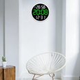 thumbnail image 4 of GROWTH TANK 12 inch Digital Wall Clock Large Display Large Digital Clock Calendar Month Date White Green, 4 of 9