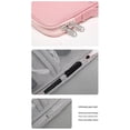 thumbnail image 4 of Baohd Laptop Sleeve Case Notebook Protective Handbag Zipper Closure Nylon Computer Carrying Bag Protector For Tablet Pouch Gray 10.8-11 inch, 4 of 9