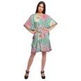 thumbnail image 3 of Moomaya Robe Courte de Caftan de Plage, Robe de Couverture Imprimée, Kaftan pour Femmes, Tenue de Plage, Couverture, 3 of 4