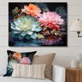 thumbnail image 1 of Designart Toile Murale Traditionnelle Multicolore, art Mural de Succulentes, Réflexion sur la Beauté des Succulentes, Déco Murale de Succulentes, 20x12 Pouces, 1 of 5