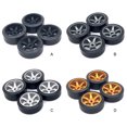 thumbnail image 2 of 1/28 Remote Control Model Car Crawler Car DIY Upgrade Wheel Rim DIY Upgrade Repairing Wheels Replacement for WLtoys 284131 K969 K979 K989 K999 P929 Silver, 2 of 7
