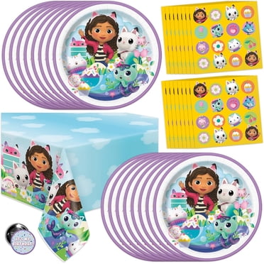 Unique Gabby's Dollhouse Party Supplies | Officially Licensed | Serves 16 Guests