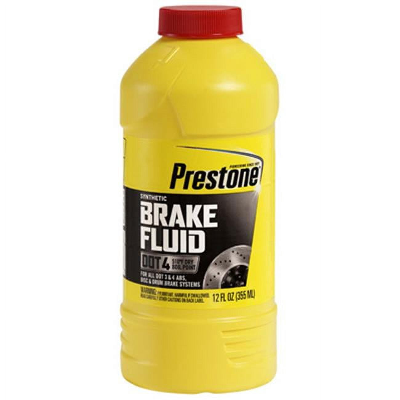 Fram AS800Y Prestone Dot 4 Brake Fluid - 12 oz.