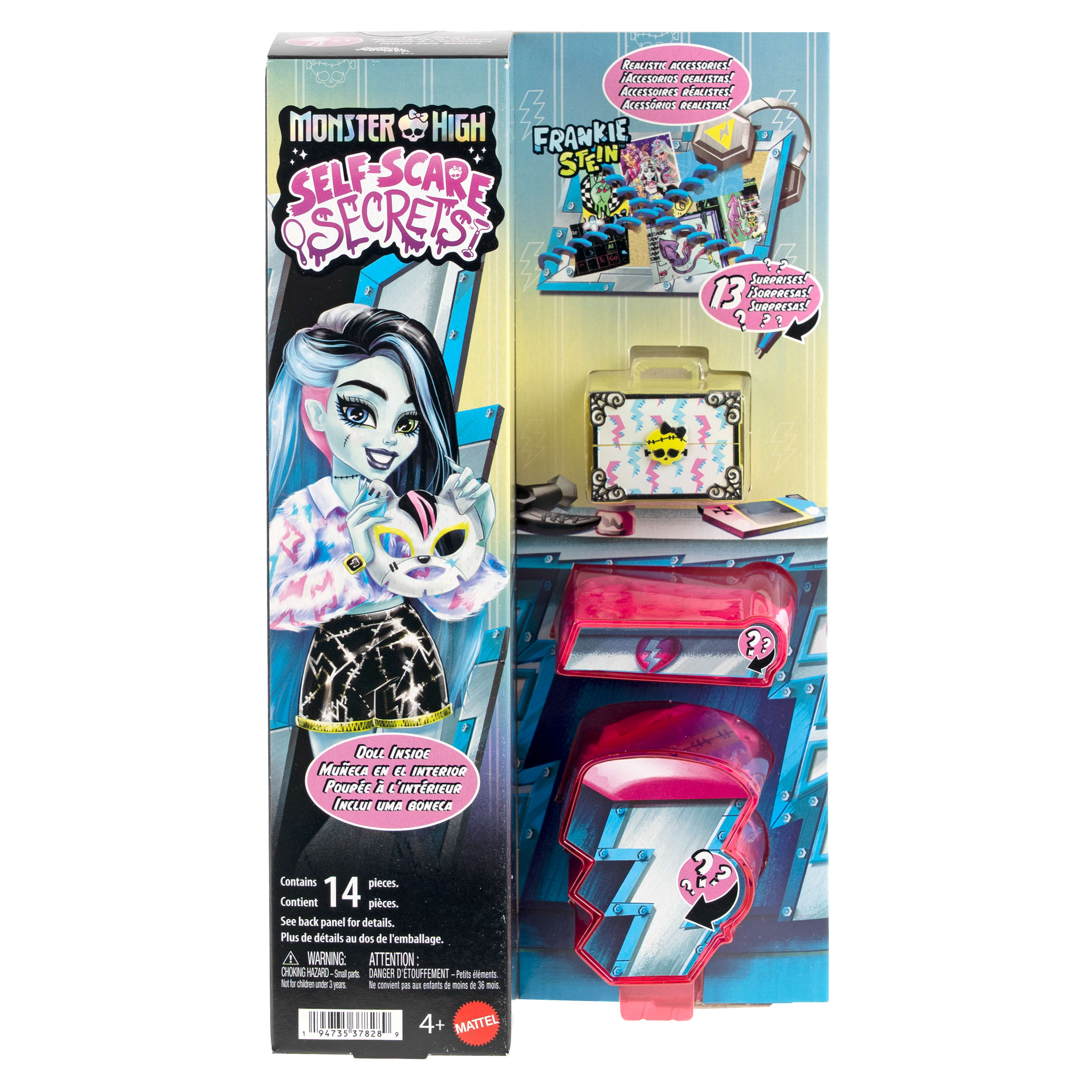 Monster High-Poupée Frankie Stein Secrets de Beauté