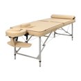 thumbnail image 1 of Master Massage 28” Breeze Light Weight Aluminum Portable Massage Table Package, Cream, 1 of 5